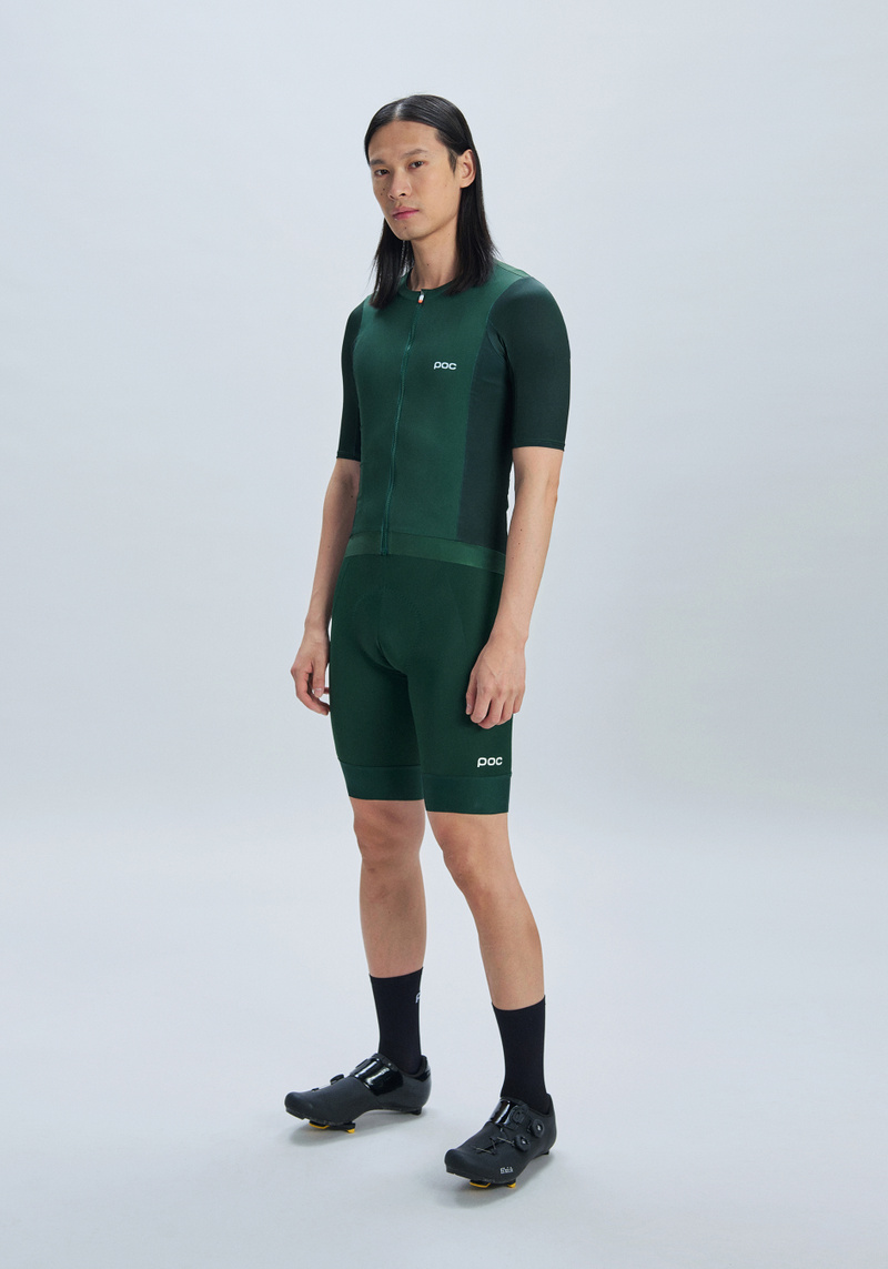 Men's Cadence Cycling Jersey in Pargasite Green | Cycling Apparel