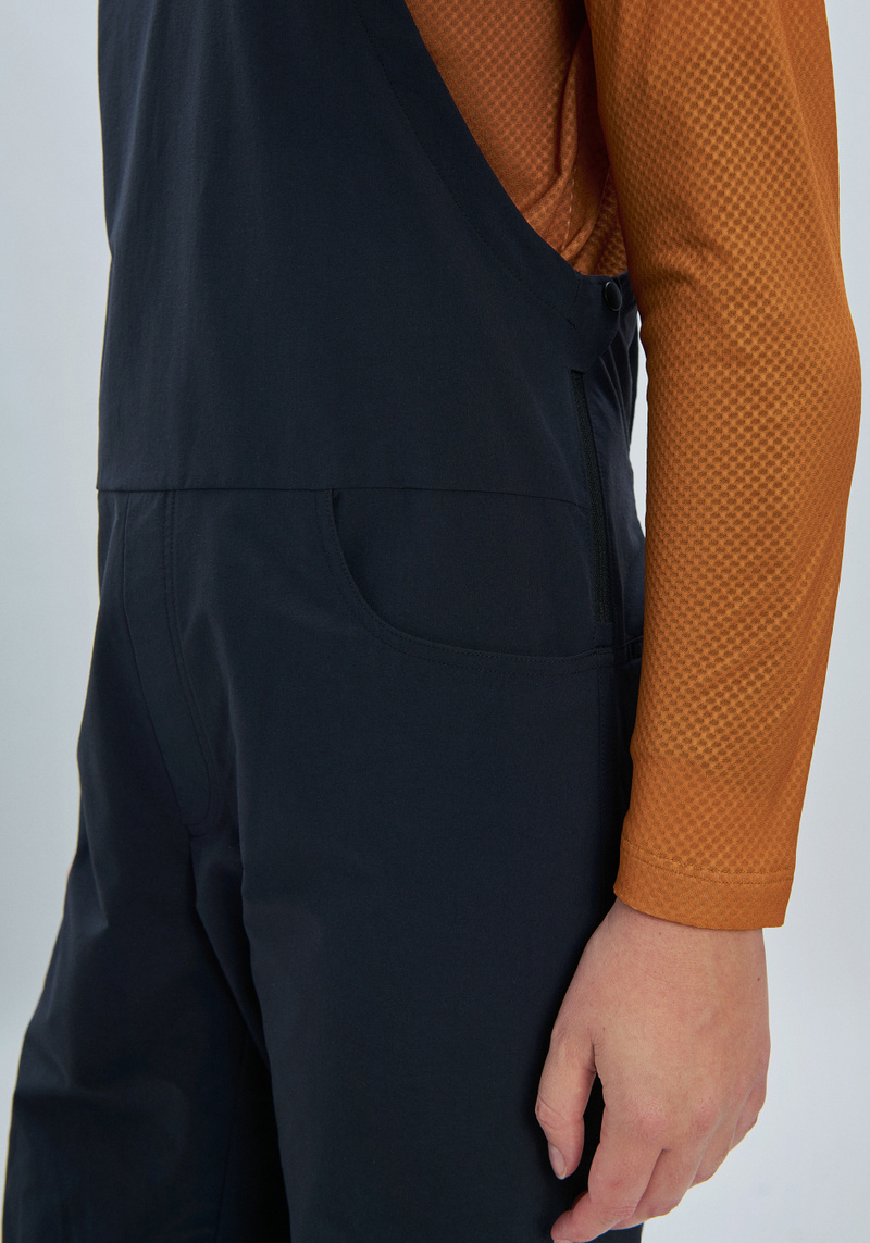 Women's Motion MTB Dungaree in Uranium Black | Cycling Apparel