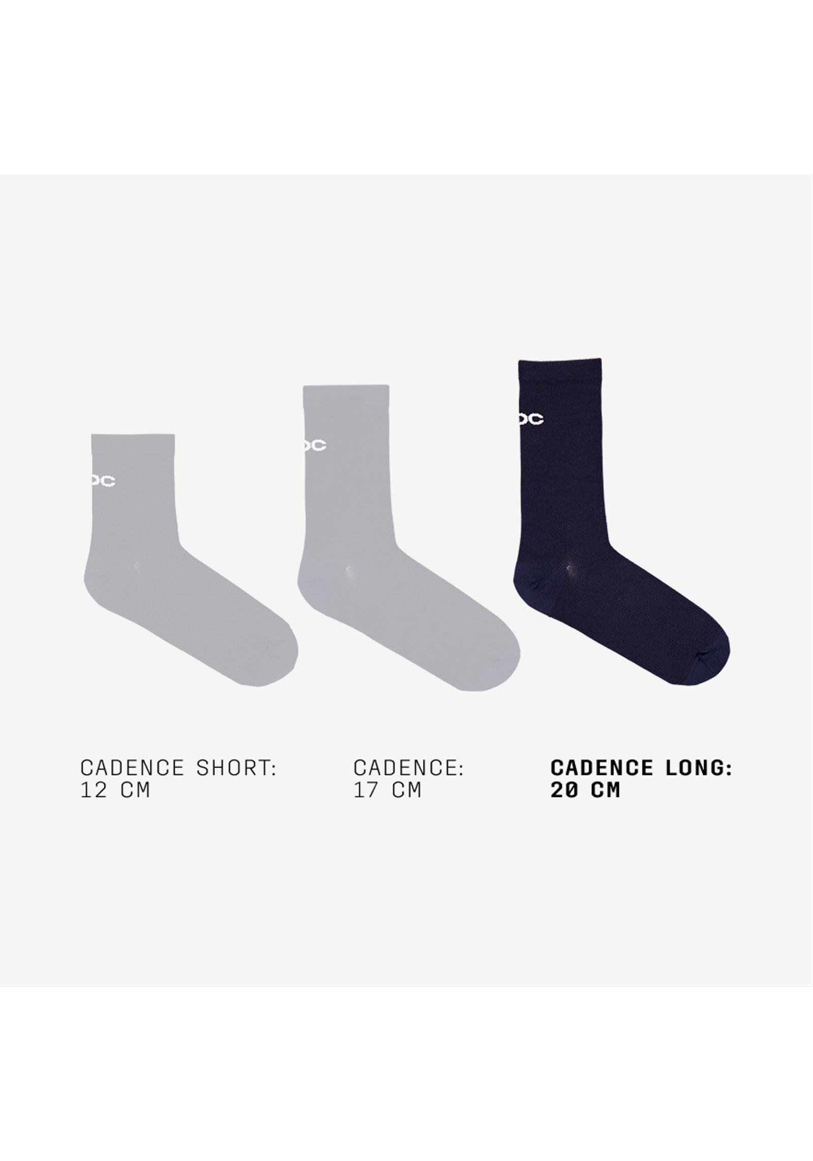 Cadence Long Road Cycling Socks - Image 2