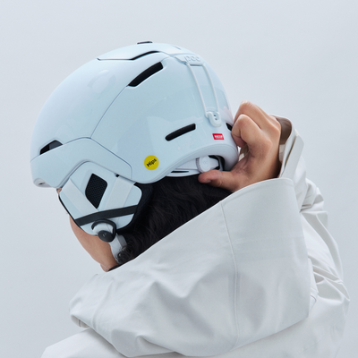Obex BC MIPS Ski Helmet in Hydrogen White | POC Global