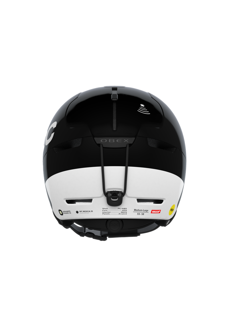 Obex BC MIPS Ski Helmet in Hydrogen White | POC (Global EN)