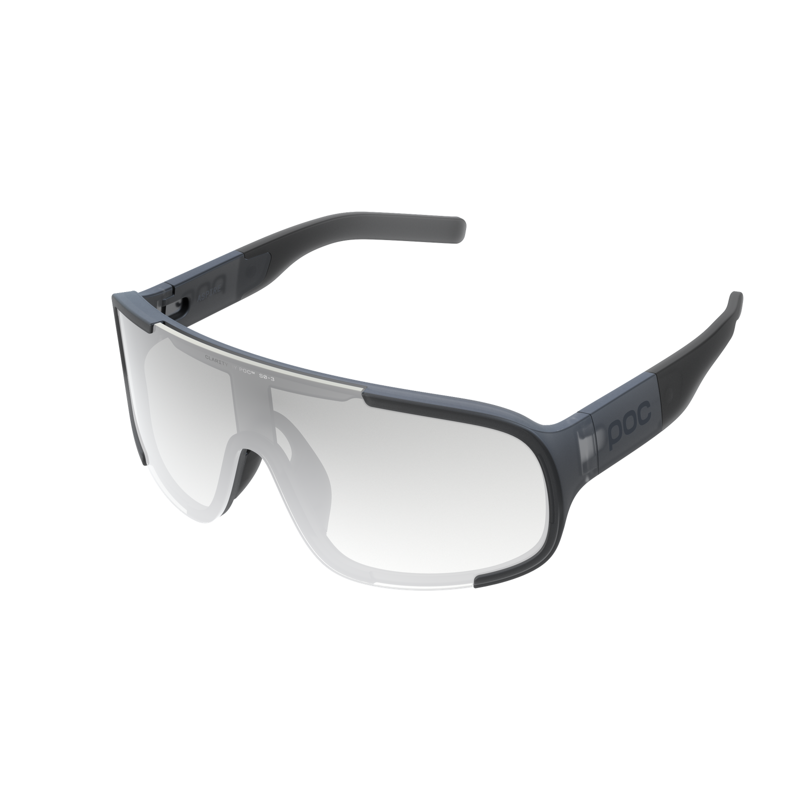 POC aspire サングラス Aspire Photochromic Bike Sunglasses in Translucent Black