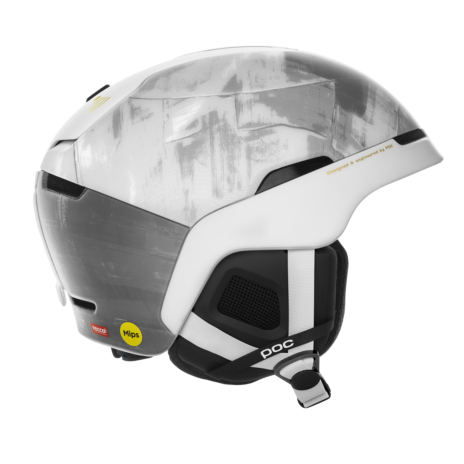 POC スカル オービック X、ハイドロジェン ホワイト スキーヘルメット Skull X SPIN Ski Helmet に Hydrogen White | POC japan