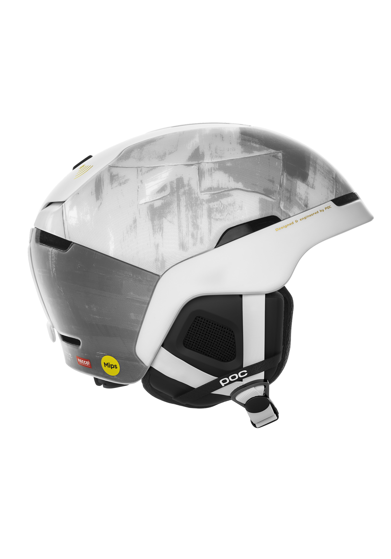 Obex BC MIPS Hedvig Wessel Ed. Ski Helmet in Stetind Grey | POC