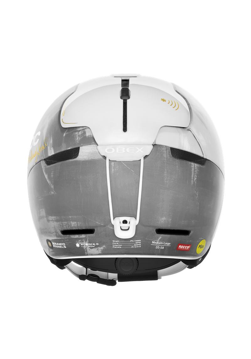 Obex BC MIPS Hedvig Wessel Ed. Ski Helmet in Stetind Grey | POC (UK)
