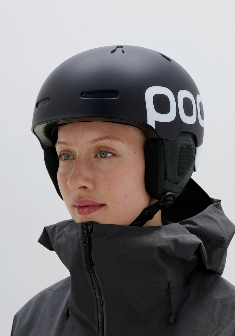 Auric Cut BC MIPS Ski Helmet in Uranium Black Matt | POC (US)