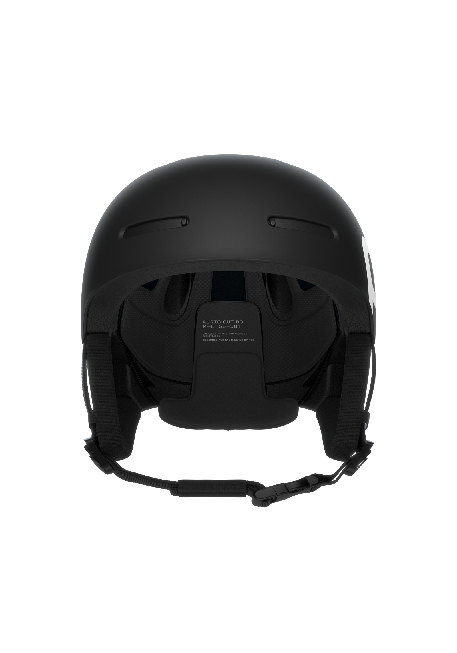 Auric Cut BC MIPS Ski Helmet in Uranium Black Matt | POC (Global EN)