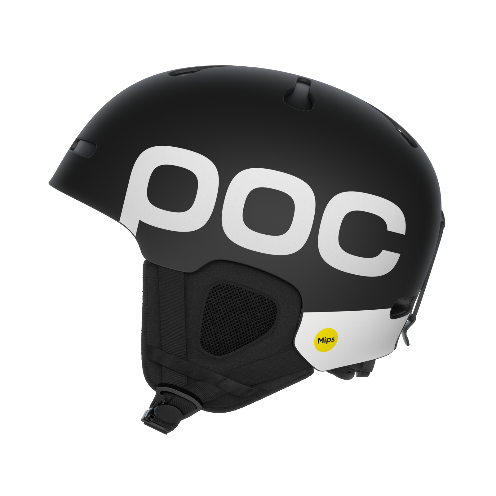 Auric Cut BC MIPS Ski Helmet in Uranium Black Matt | POC