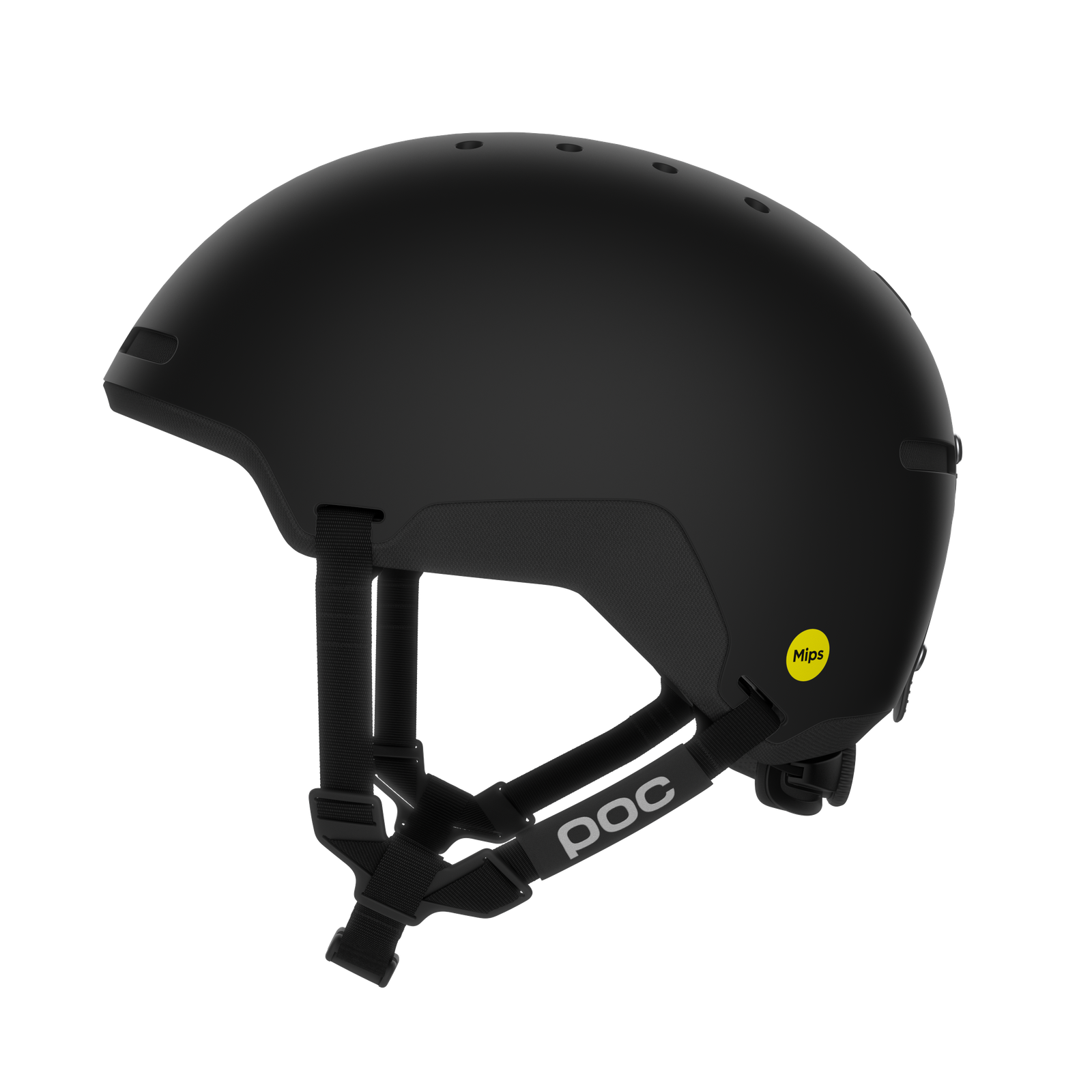 スキー・スノーボードアクセサリー POC  CALYX M-L URANIUM BLACK MAT  Mips Calyx Helmet in Uranium Black Matt | POC (US)