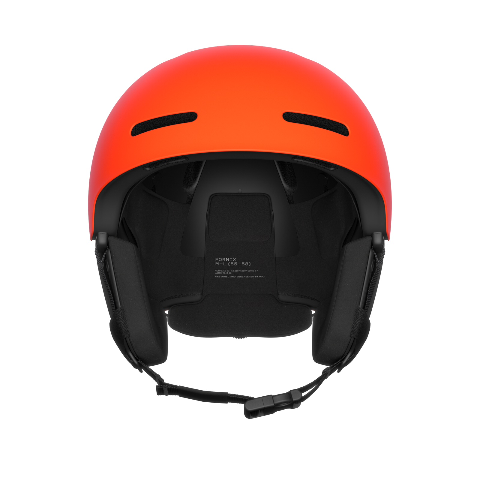 Fornix MIPS Ski Helmet に Fluorescent Orange Matt | POC japan