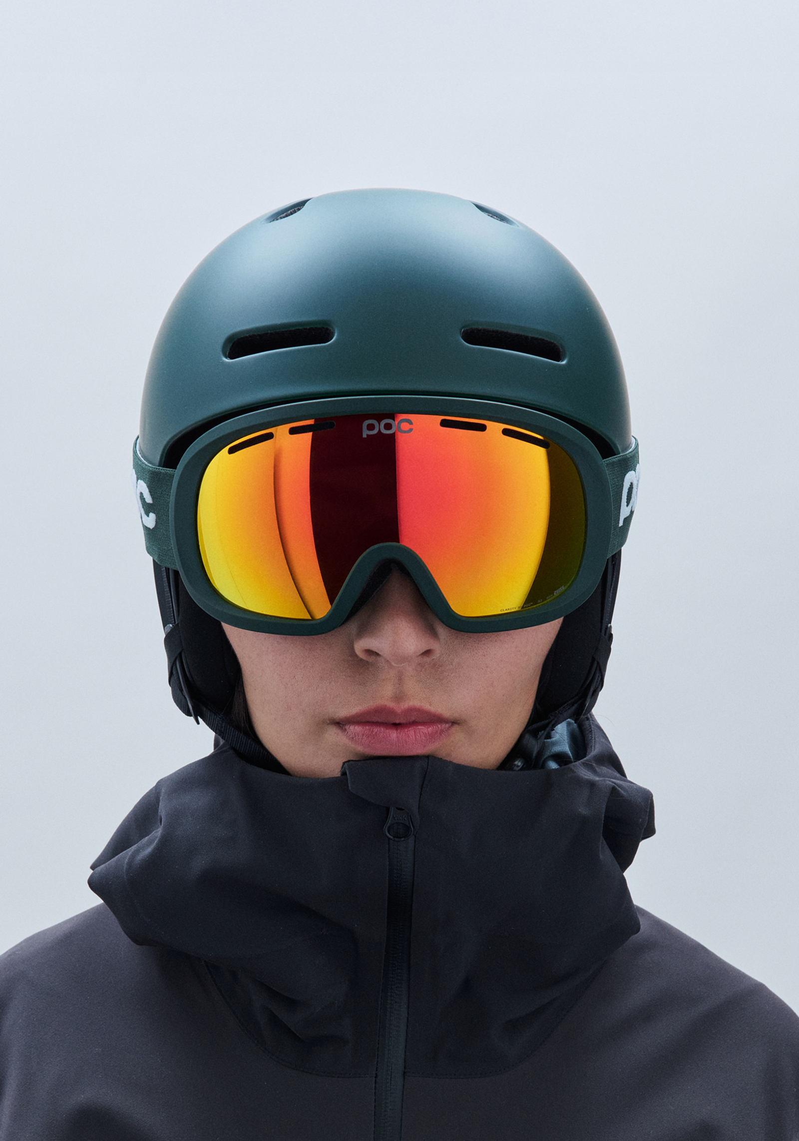 Fornix MIPS Ski Helmet in Pargasite Green Matt | POC (US)
