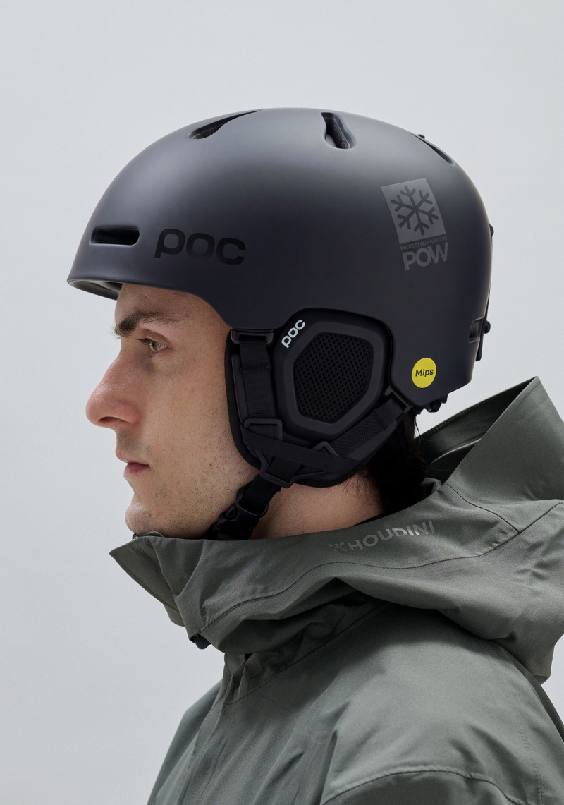 Fornix MIPS POW JJ Ski Helmet in Mineral Grey Matt | POC (Global EN)