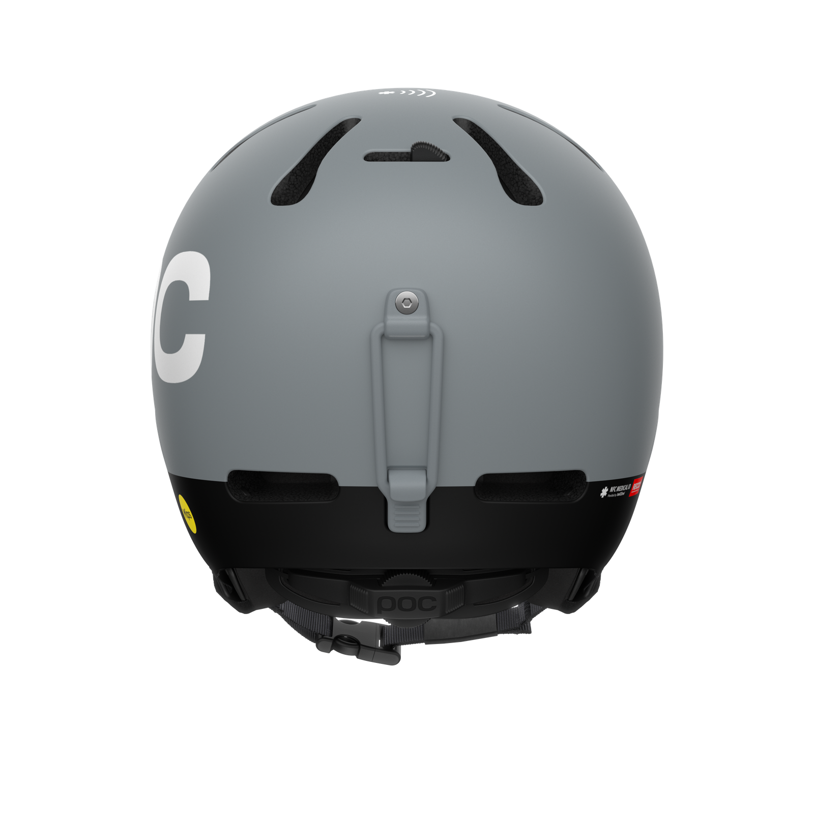 Fornix BC Ski Helmet に Granite Grey Matt | POC japan