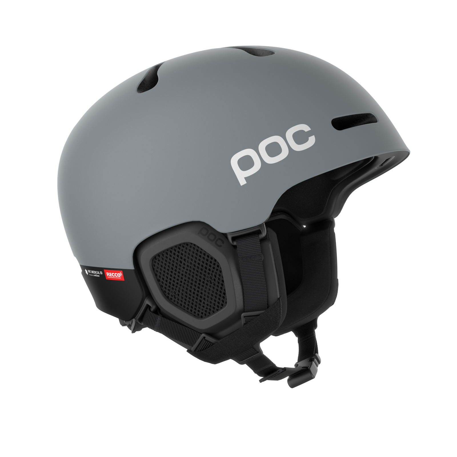 Fornix BC Ski Helmet に Granite Grey Matt | POC japan