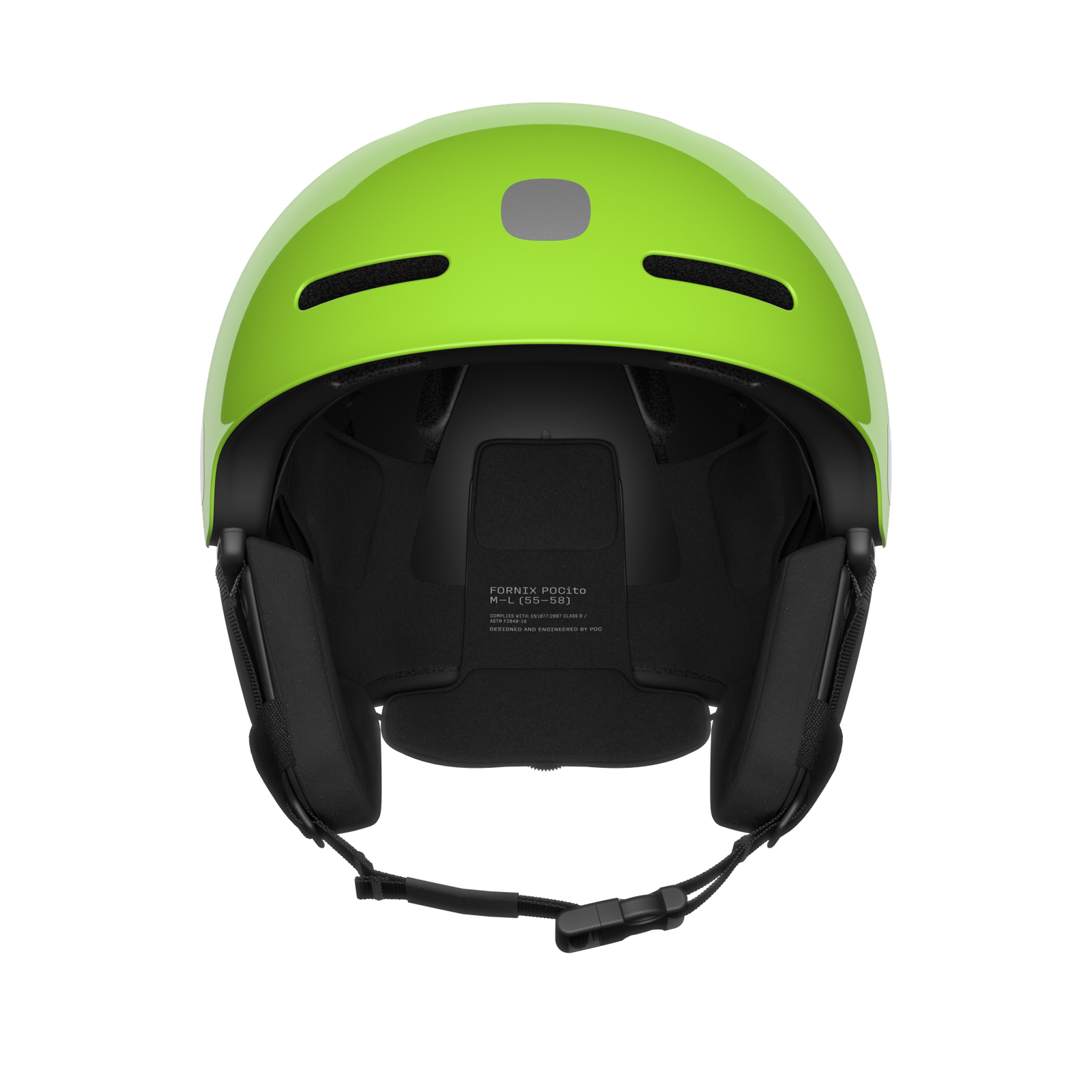POCito Fornix MIPS Ski Helmet に Fluorescent Yellow/Green