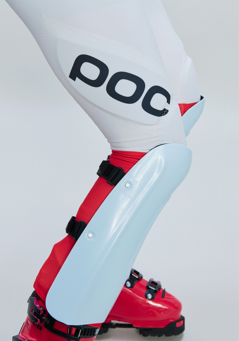Shins Classic Ski Protection in Hydrogen White | POC (Global EN)