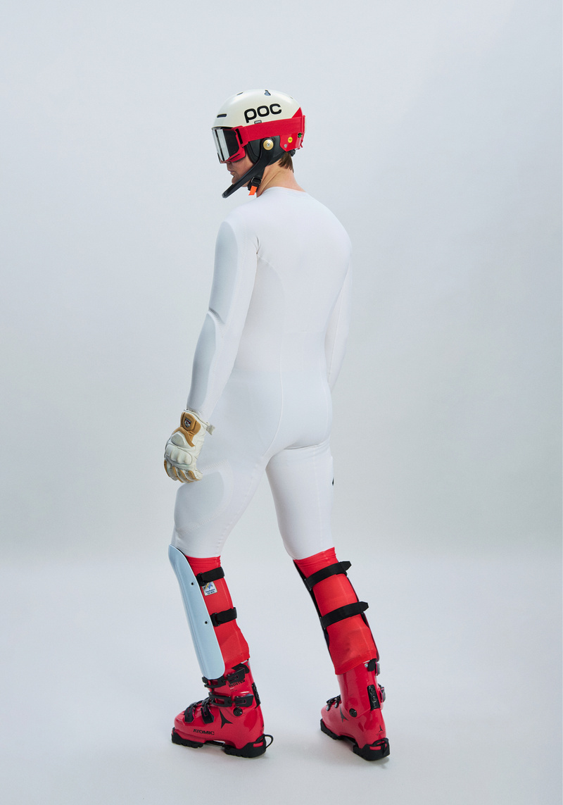 Shins Classic Ski Protection in Hydrogen White | POC (Global EN)