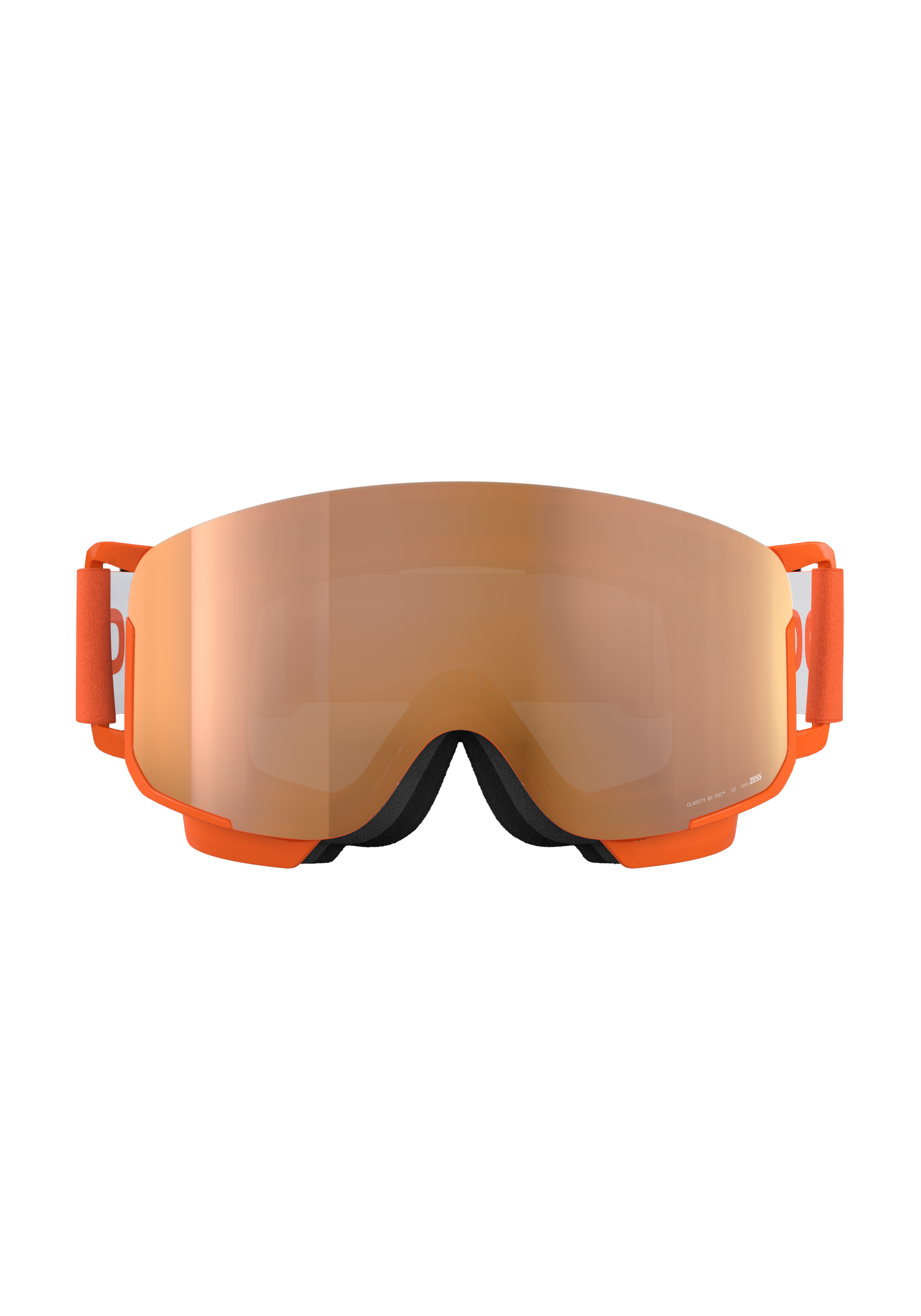 POCito Nexal Ski Googgles in Fluorescent Orange | Ski eyewear