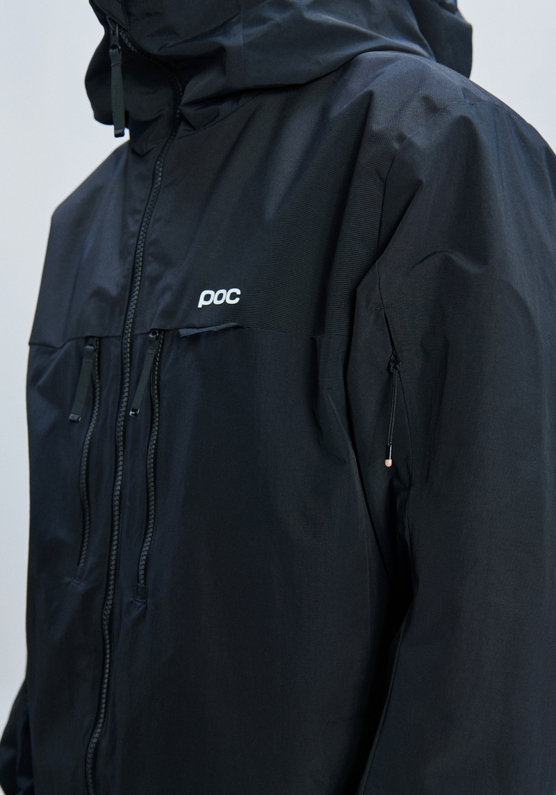 Men's Race Mentor Coat in Uranium Black | Ski apparel | POC (US)