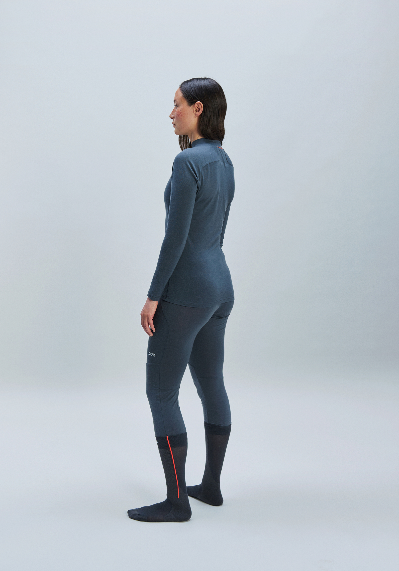 Women's Merino Baselayer Mock Neck Jersey - Image 6