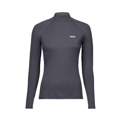 Frauen Merino Baselayer Langarmshirt mit Stehkragen