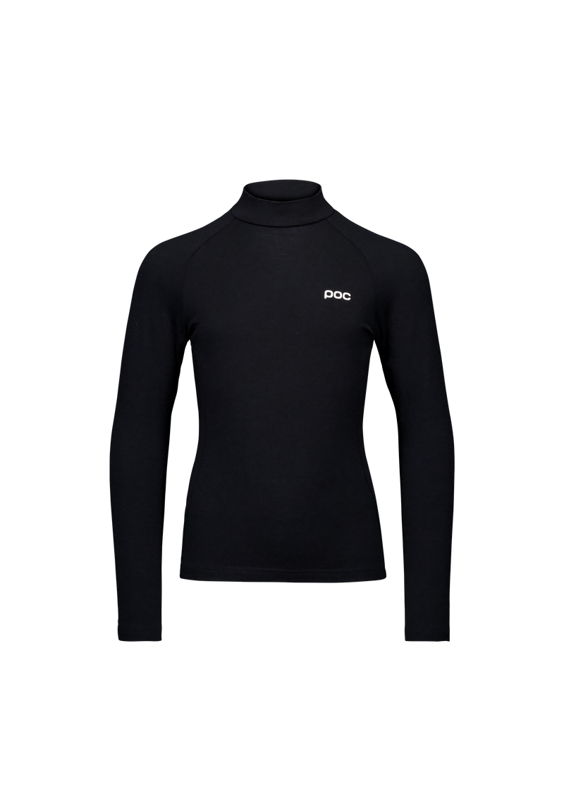 Men's Merino Baselayer Mock Neck Jersey in Sylvanite Grey | Ski