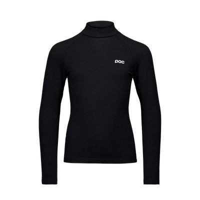 Jugend Merino Baselayer Langarmshirt mit Stehkragen