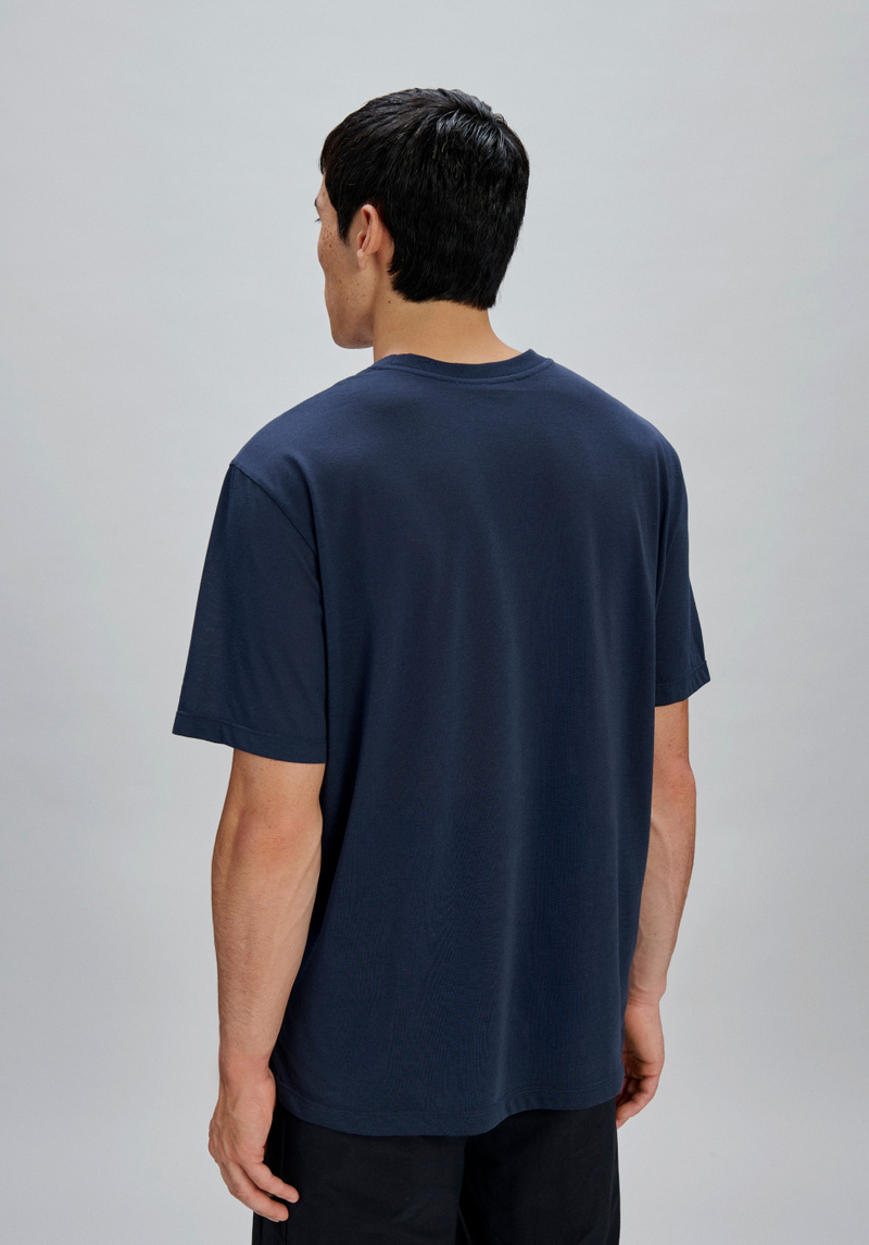 Motion Short Sleeve Jersey in Apatite Navy | Men's MTB T-Shirt