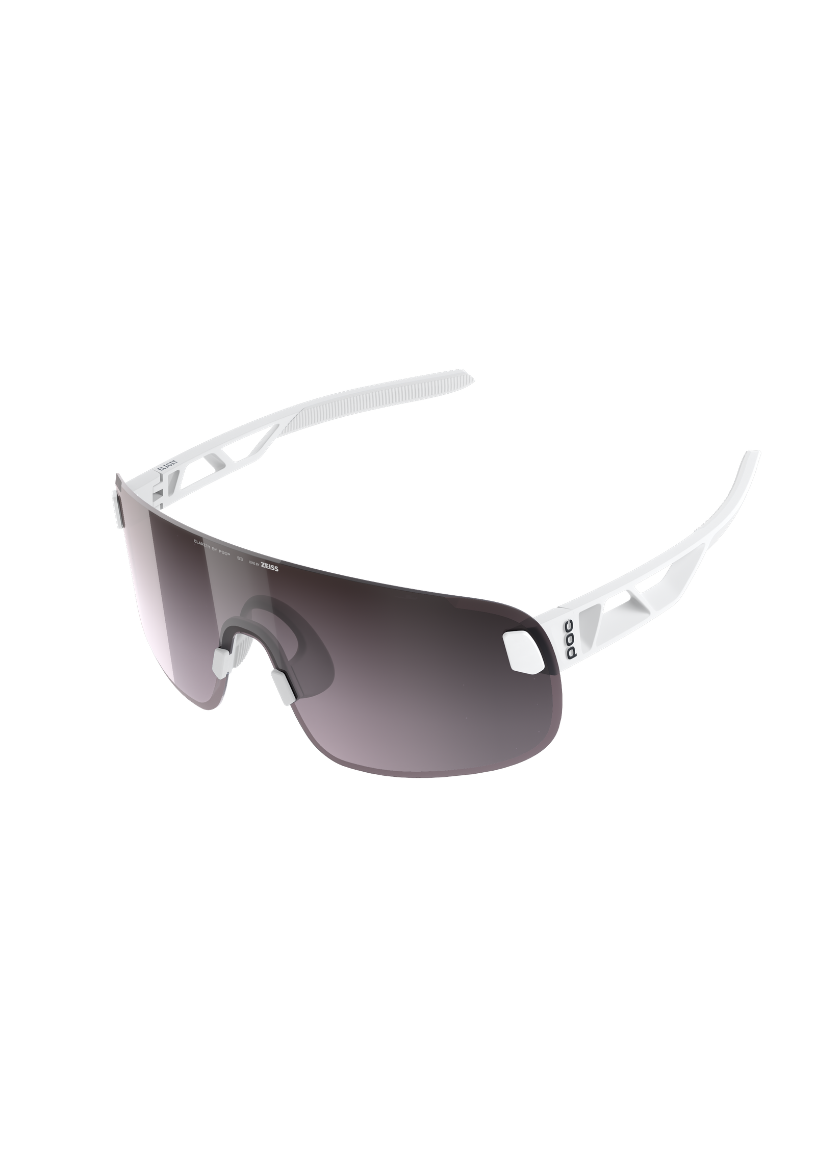ウェア POC Elicit white/silver Elicit Bike Sunglasses in Hydrogen White | POC (US)