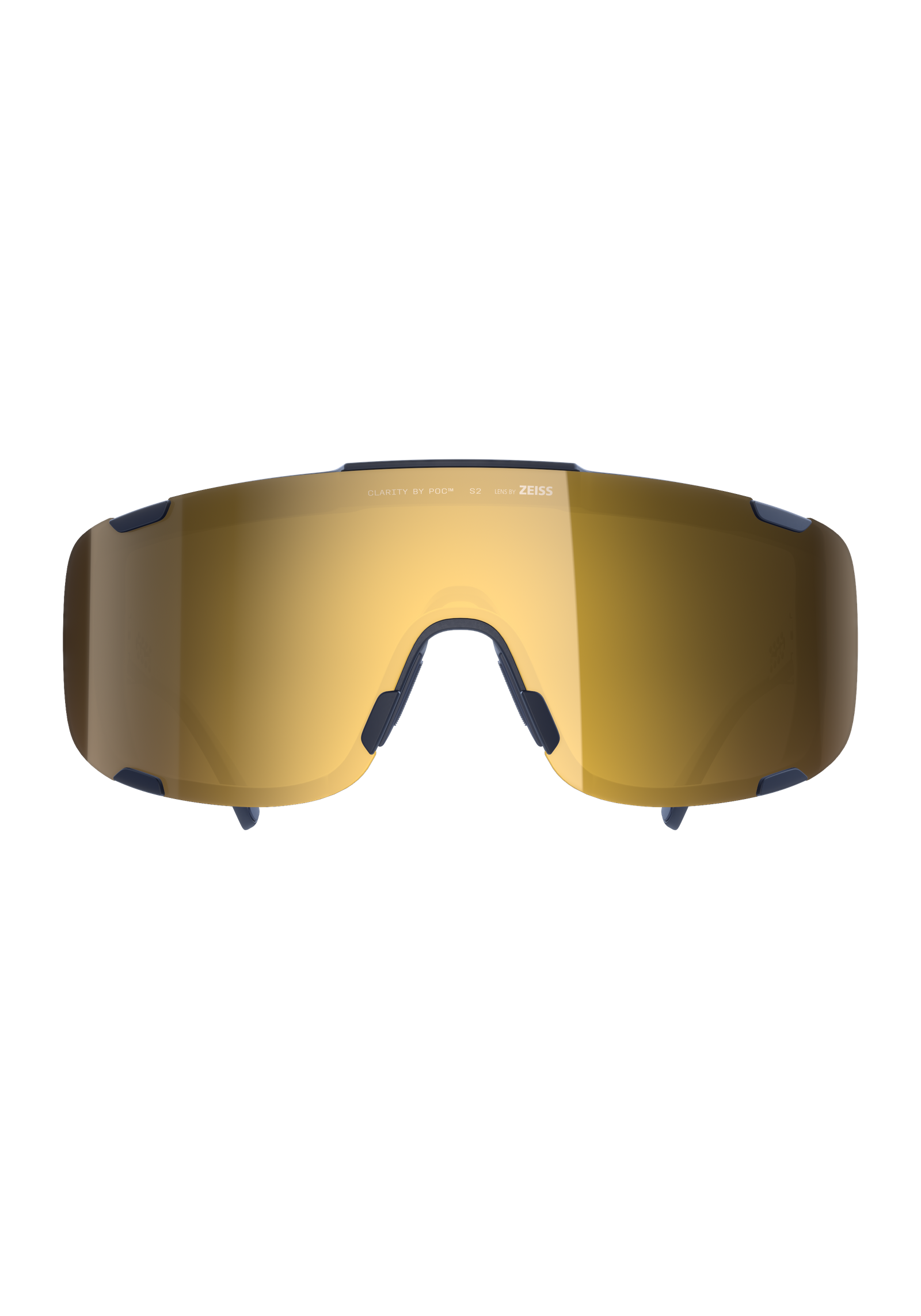 Devour Mid Bike Sunglasses in Apatite Navy | POC (US)