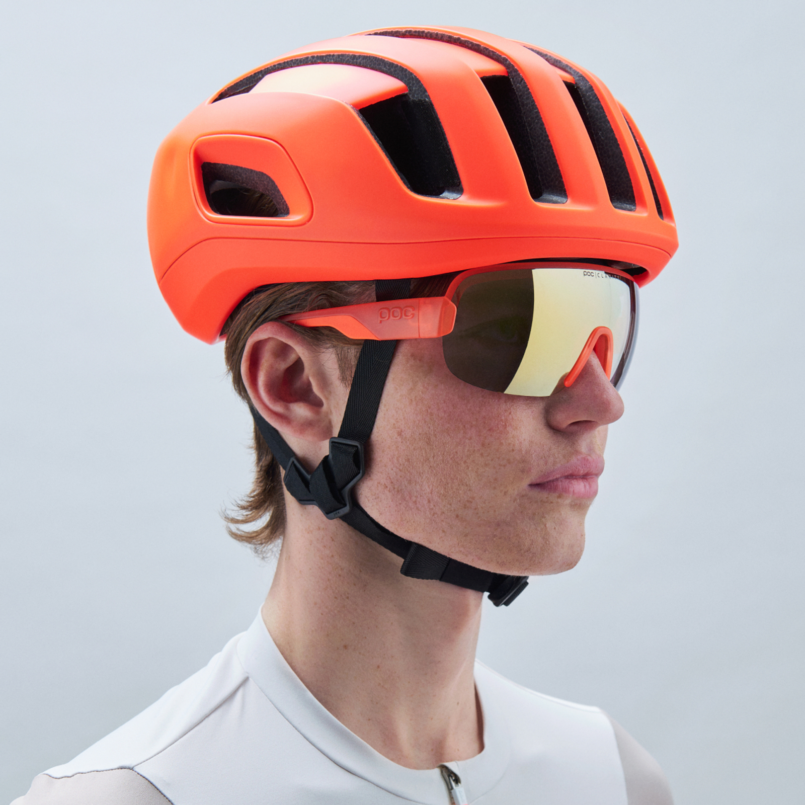 POC ポック AIM Hydrogen White Aim Bike Sunglasses in Hydrogen White | Cycling Eyewear