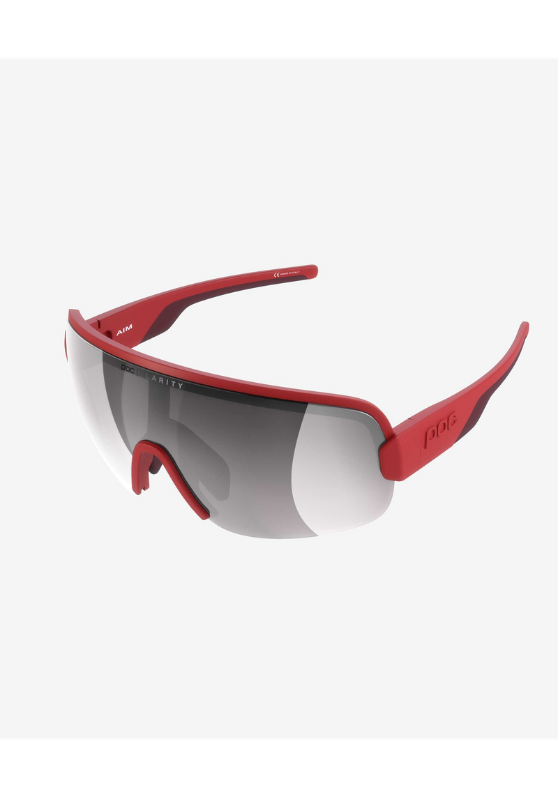 POC ポック AIM Hydrogen White Aim Bike Sunglasses in Hydrogen White | Cycling Eyewear