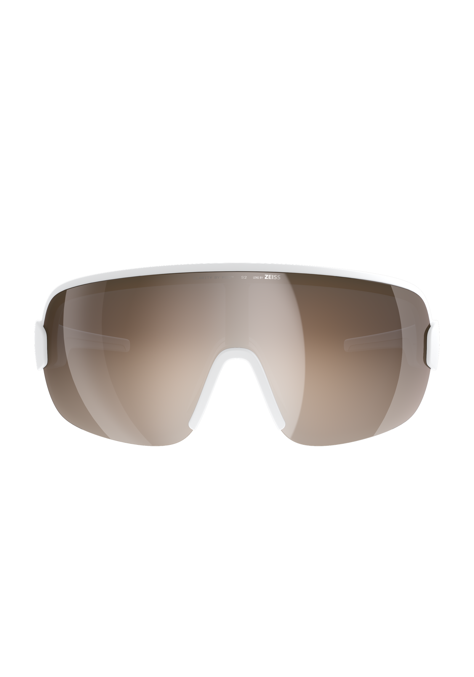 Aim Bike Sunglasses in Hydrogen White | Cycling Eyewear | POC (US)