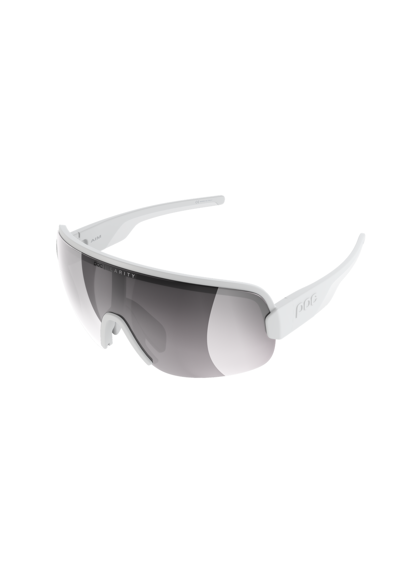 Aim Bike Sunglasses in Hydrogen White | Cycling Eyewear