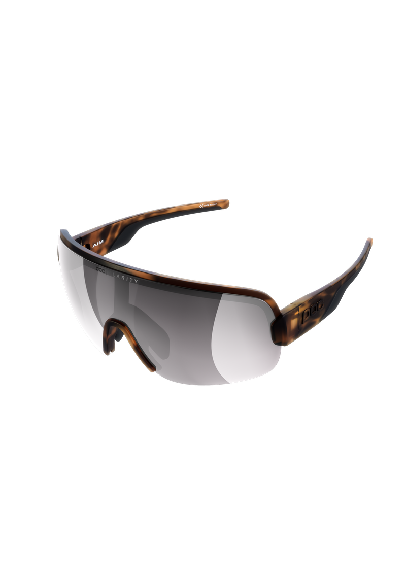 Aim Bike Sunglasses in Hydrogen White | Cycling Eyewear | POC