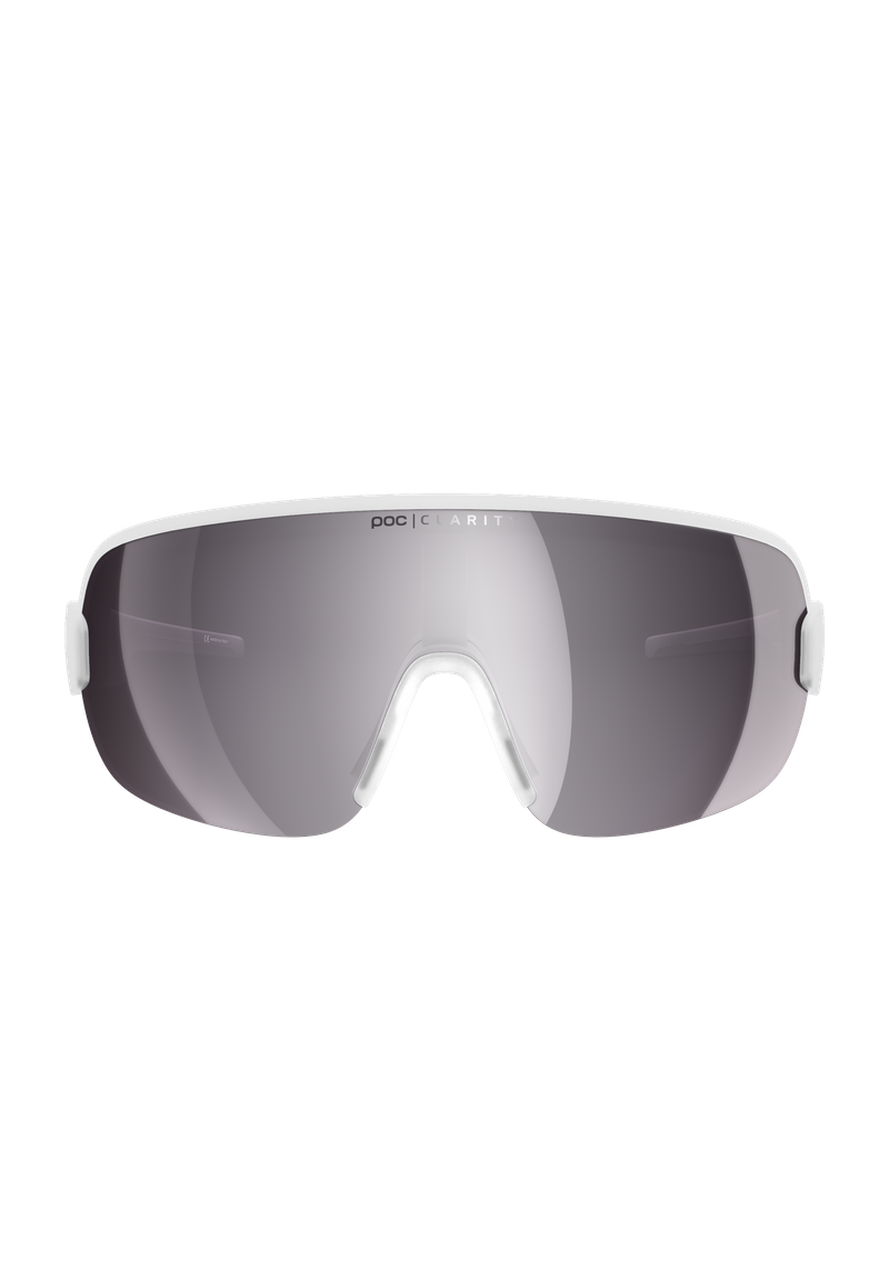 Aim Bike Sunglasses in Transparent Crystal | Cycling Eyewear | POC