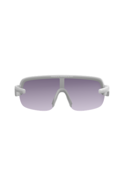 Aim Bike Sunglasses in Transparent Crystal | Cycling Eyewear | POC
