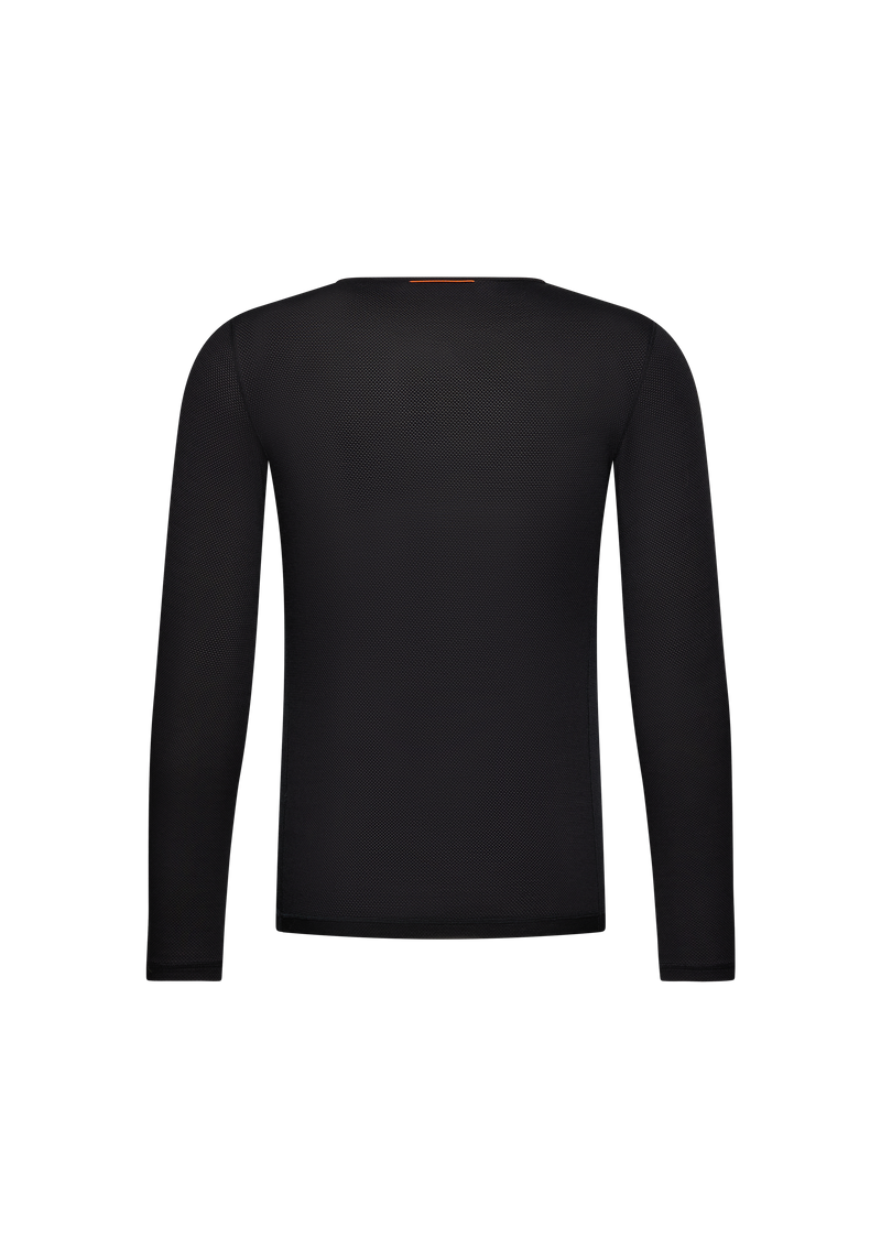 Men's Layer Mid Long Sleeve Jersey in Uranium Black | POC (SE)