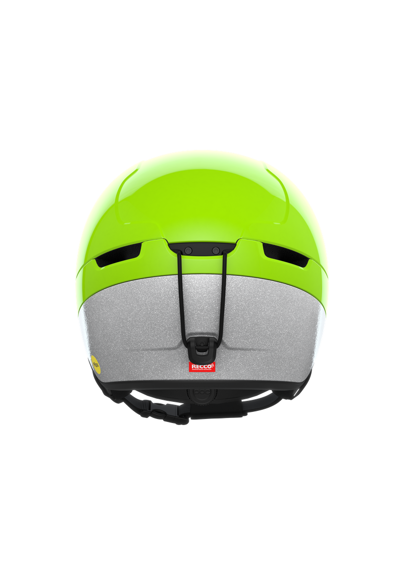POCito Obex Mips Ski Helmet in Fluorescent Yellow/Green | POC (US)