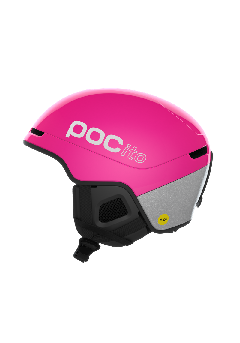 新品箱、タグ付きPOC pocito ヘルメット ピンク Obex SPIN POCito Obex Mips Ski Helmet in Fluorescent Pink | POC (Global EN)