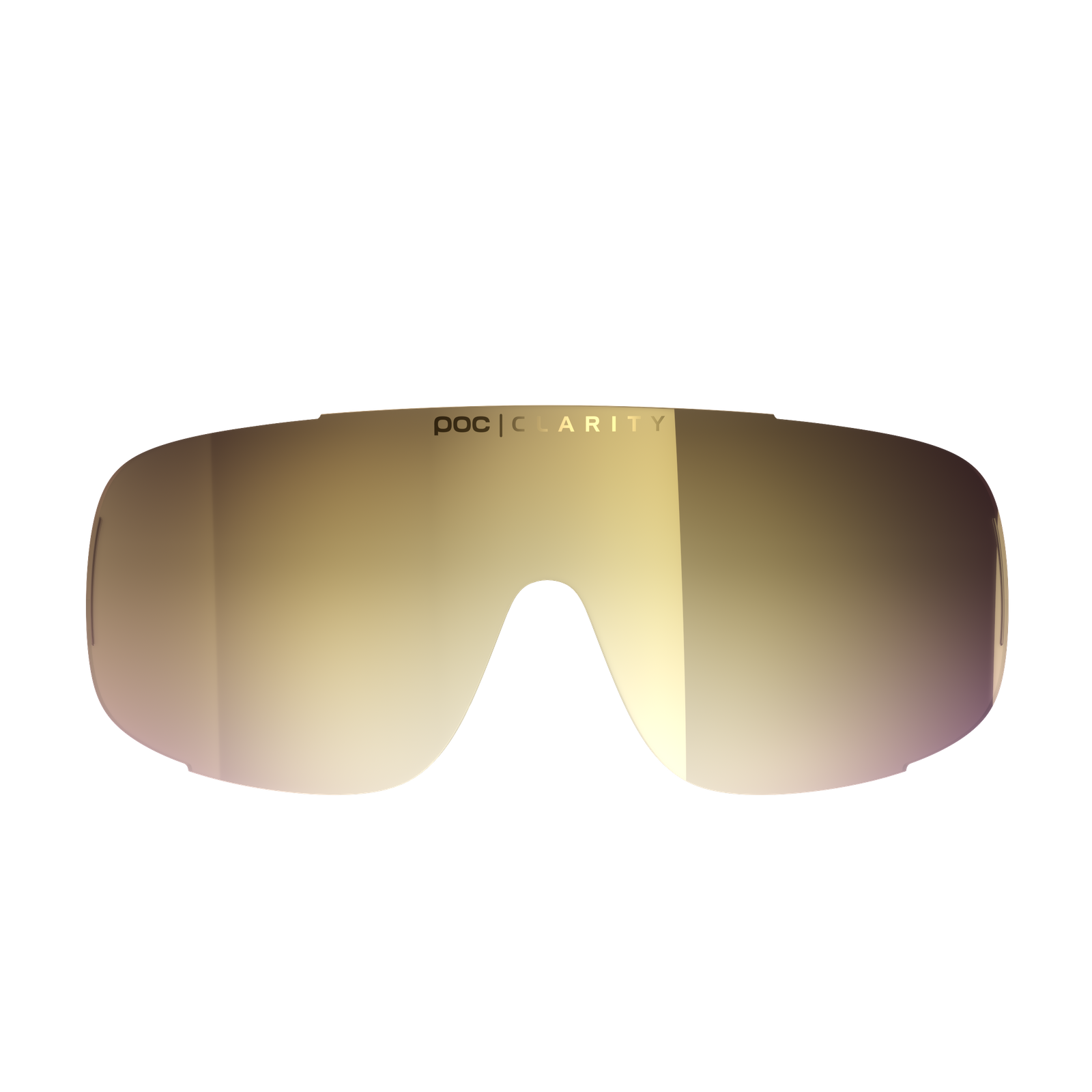 POC Aspire Sparelens アスパイアスペアレンズ - Brown Aspire Sparelens in Clarity Road/Partly Sunny Gold Cat. 2