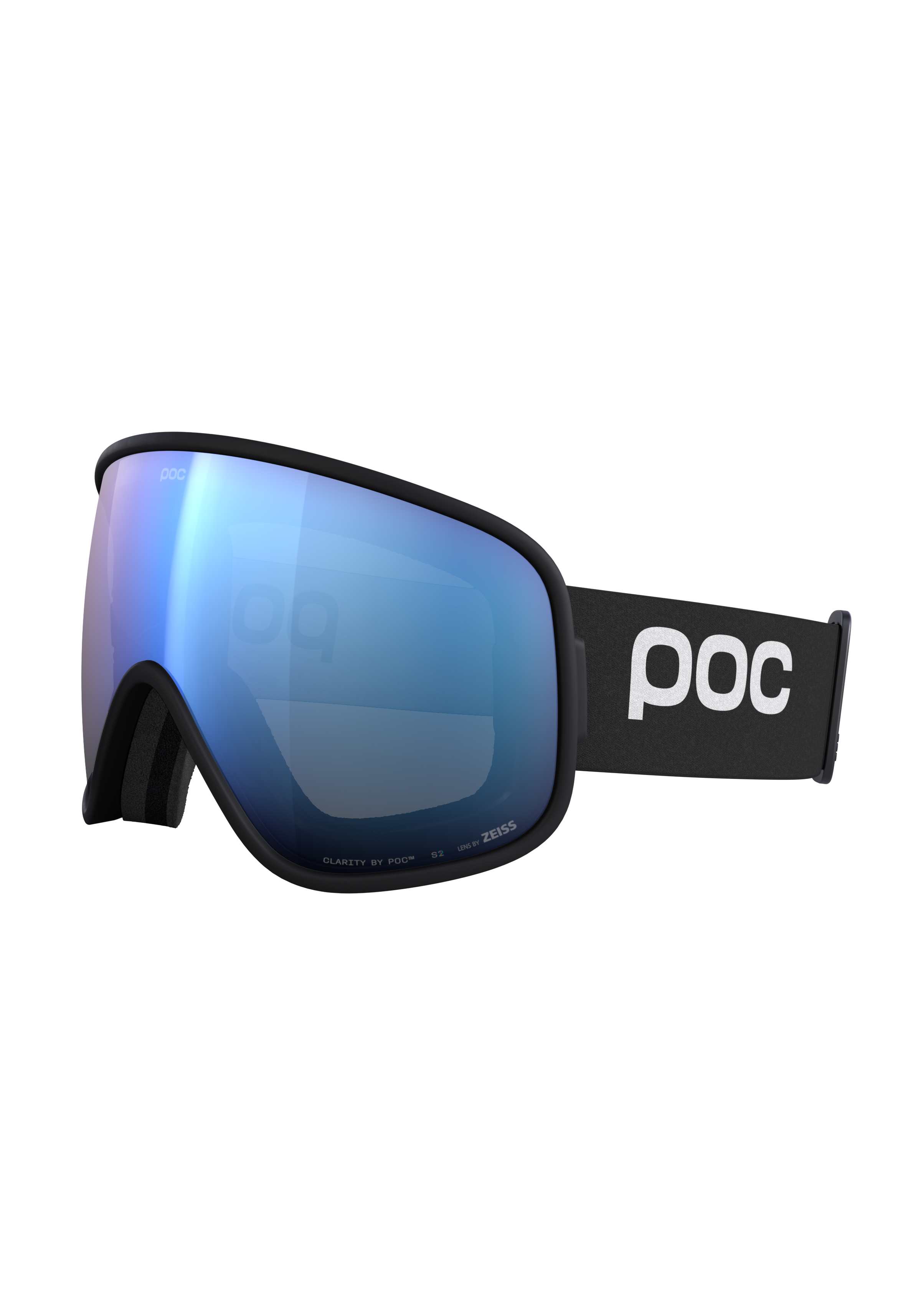 Vitrea Mid Wide Fit Ski Goggles in Hydrogen White | POC (SE)