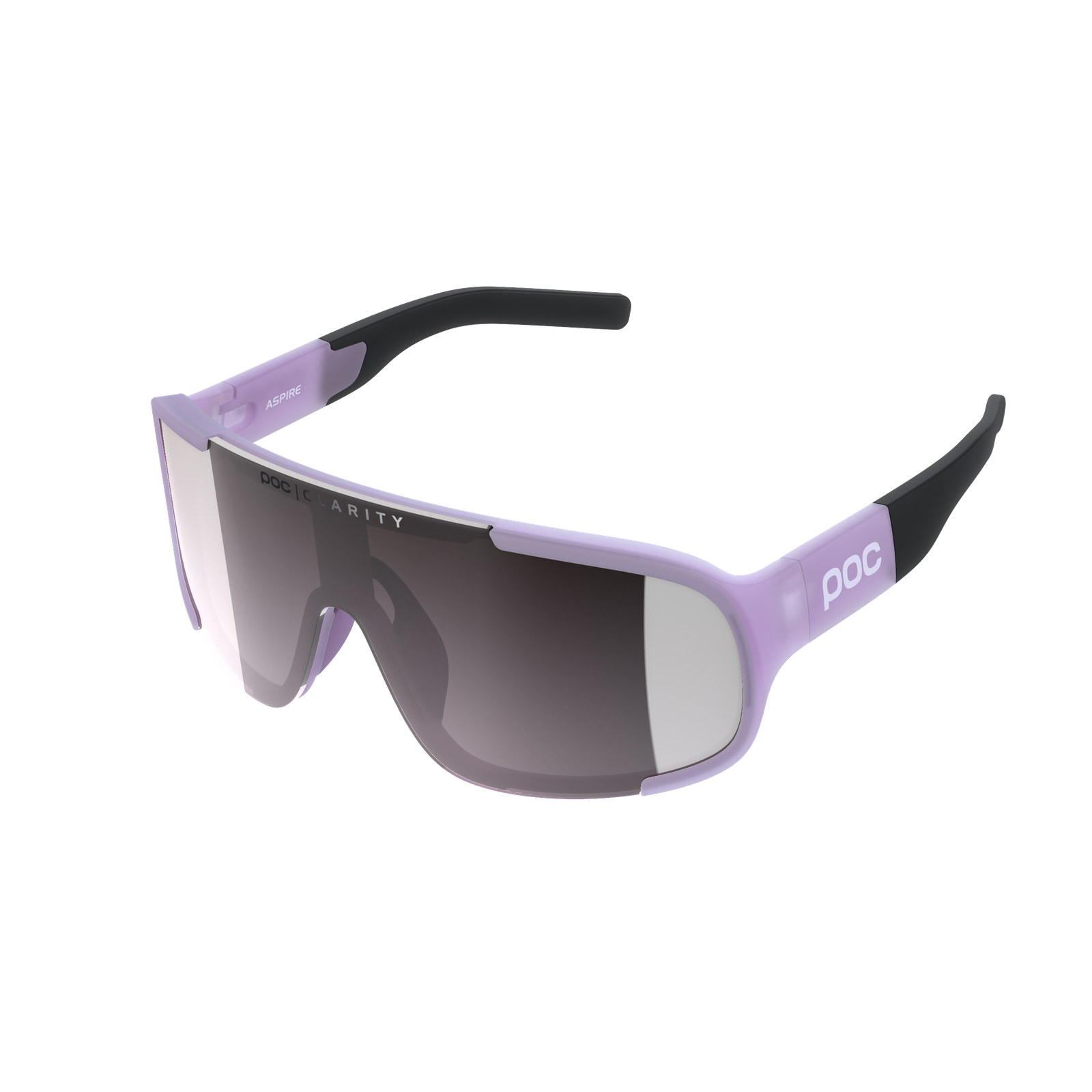 Aspire Bike Sunglasses in Purple Quartz Translucent