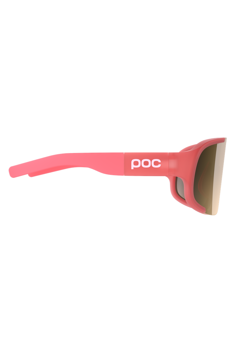 Lunettes De Soleil POC Prismane - Rouge/Violet Avec Verres Miroir Argent - NEUVES