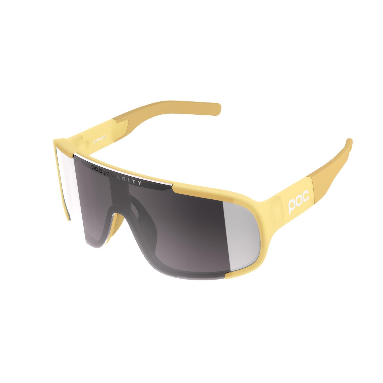 POC aspire サングラス Aspire Wide Fit Bike Sunglasses in Sulfur Yellow | Cycling