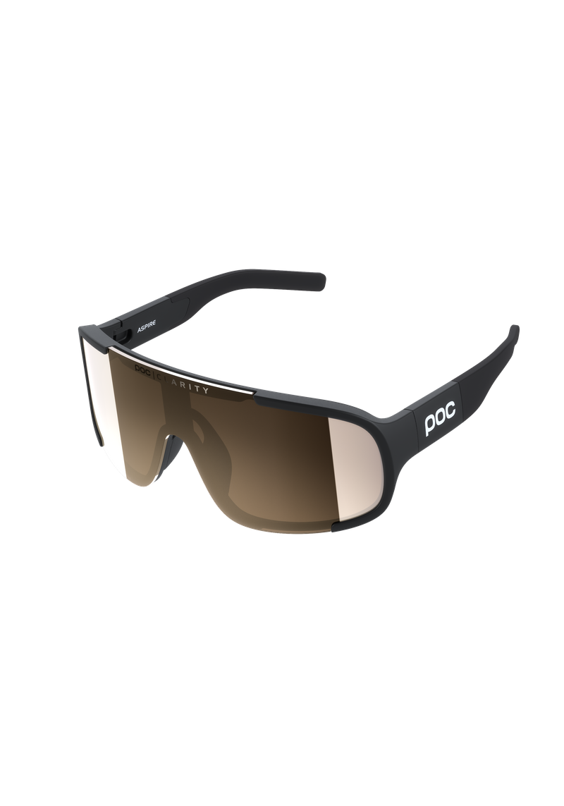 Aspire Wide Fit Bike Sunglasses に Uranium Black | Cycling Eyewear