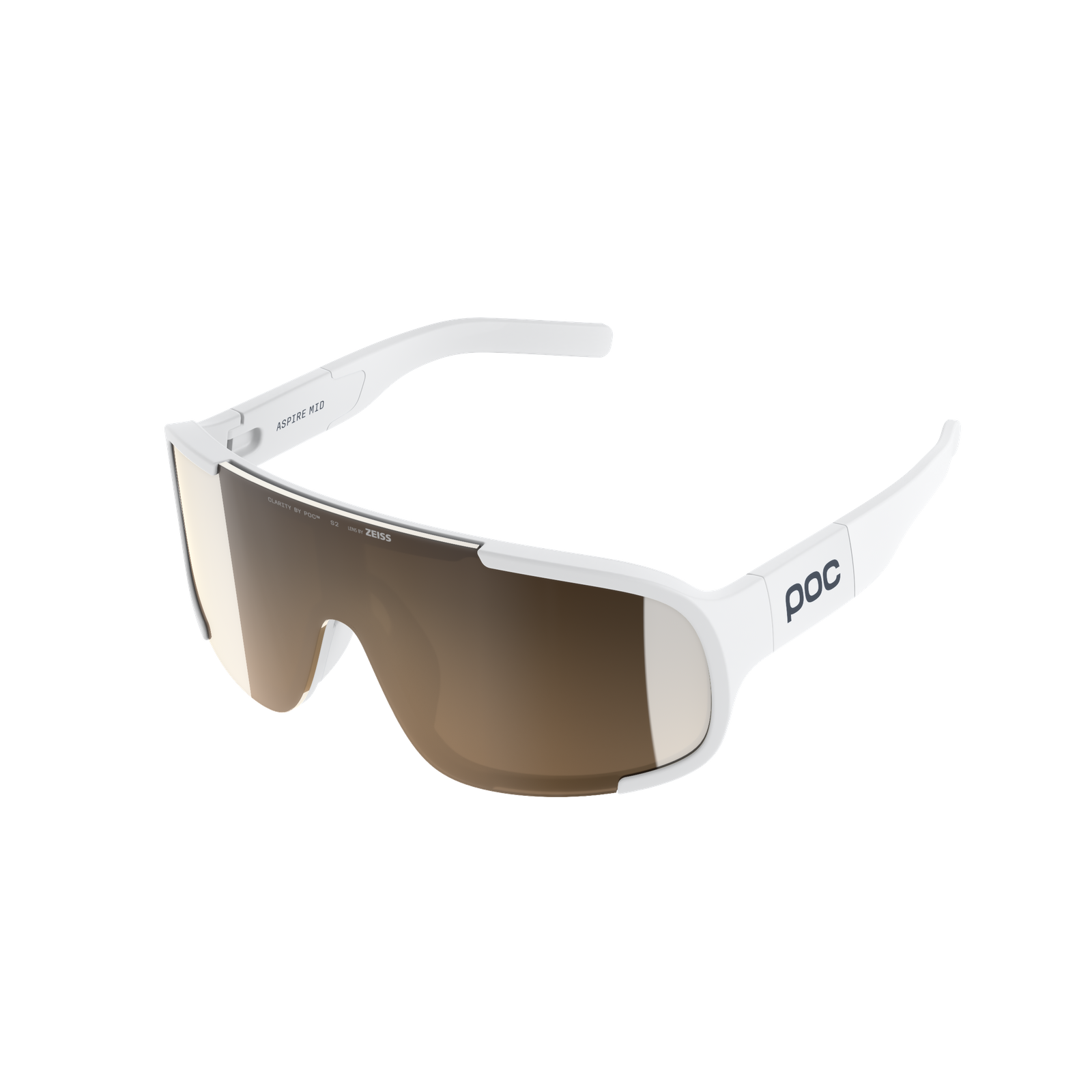 POC ポックASPIRE Uranium Black Aspire Bike Sunglasses in Uranium Black | Cycling Eyewear