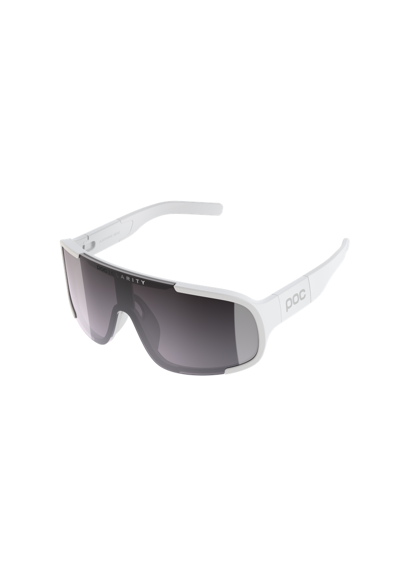 Aim Bike Sunglasses in Hydrogen White | Cycling Eyewear | POC (DK)