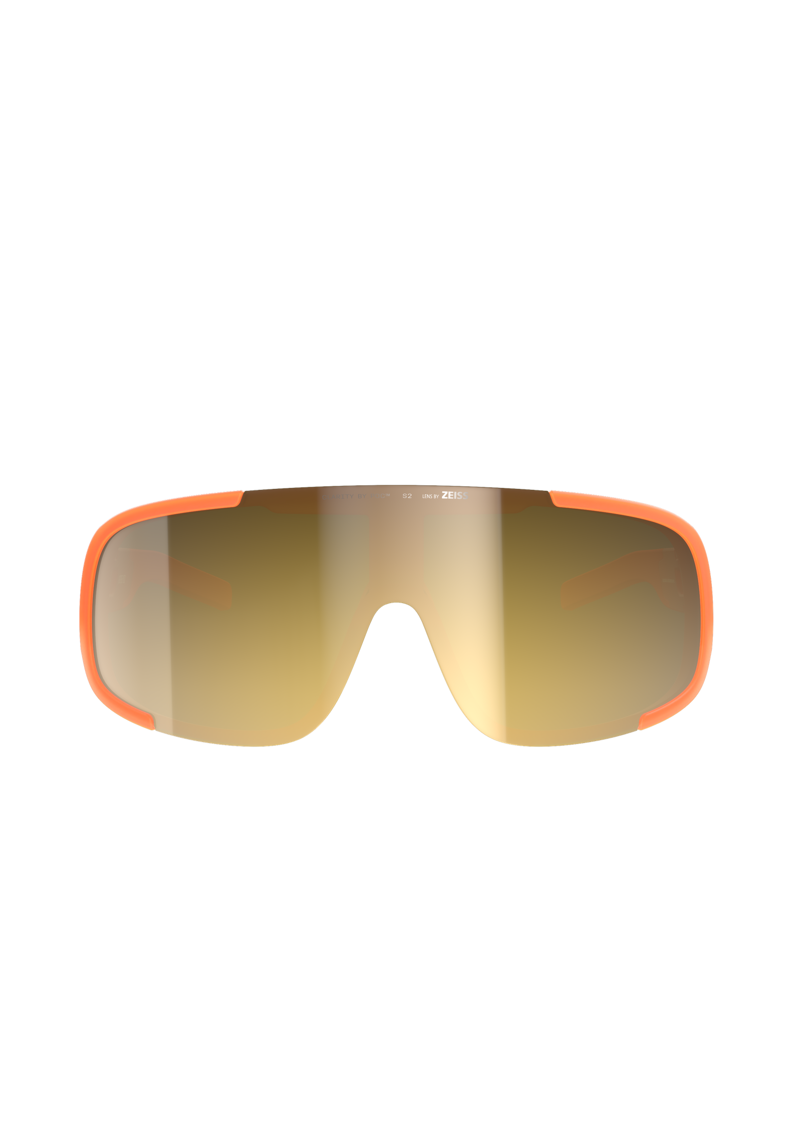 Aspire Mid Bike Sunglasses in Fluorescent Orange | Cycling Eyewear