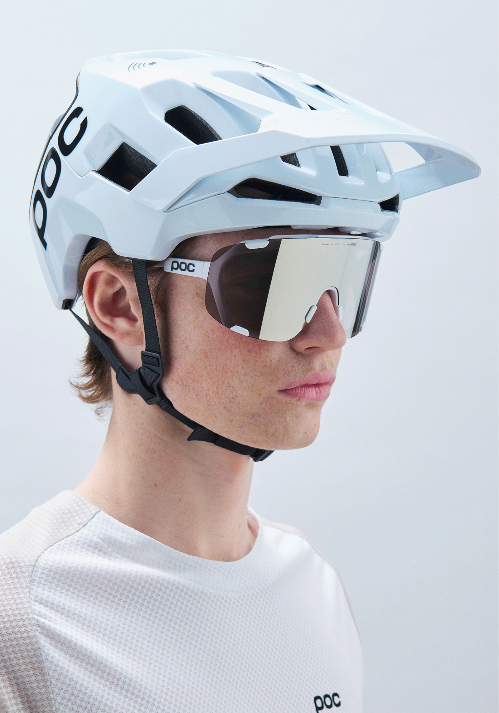 Devour Bike Sunglasses in Hydrogen White | Cycling Eyewear | POC (US)